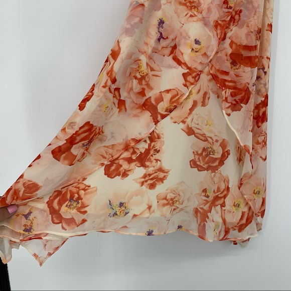 BCBGeneration Floral Halter Top Dress  XS - Picture 4 of 16